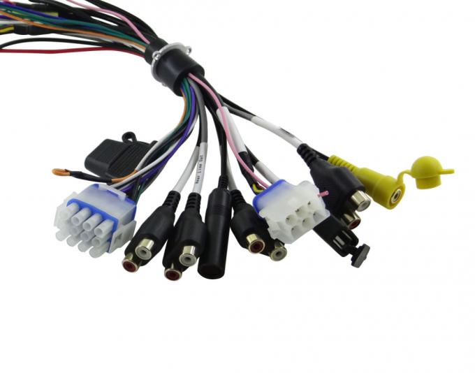 Collegamento personalizzato 12 pin Stereo Arness Nuova energia Pigtail impermeabile 3