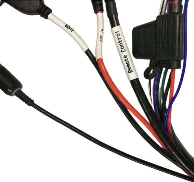 Controllo remoto auto stereo cablaggio presa di guinzaglio personalizzare barca marina 1