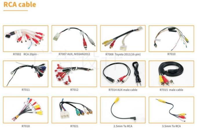 Produttore professionale Veicolo Custom Aftermarket Wire Harness Toyota Radio Wire Adapter 2