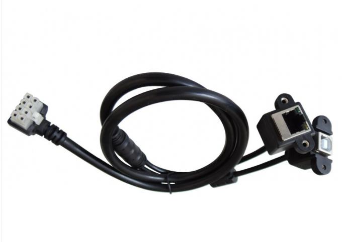 Prodotto professionale di imbracature per cablaggi con cavo OBD Y personalizzato 2 Cavo Splitter maschio/femmina 4