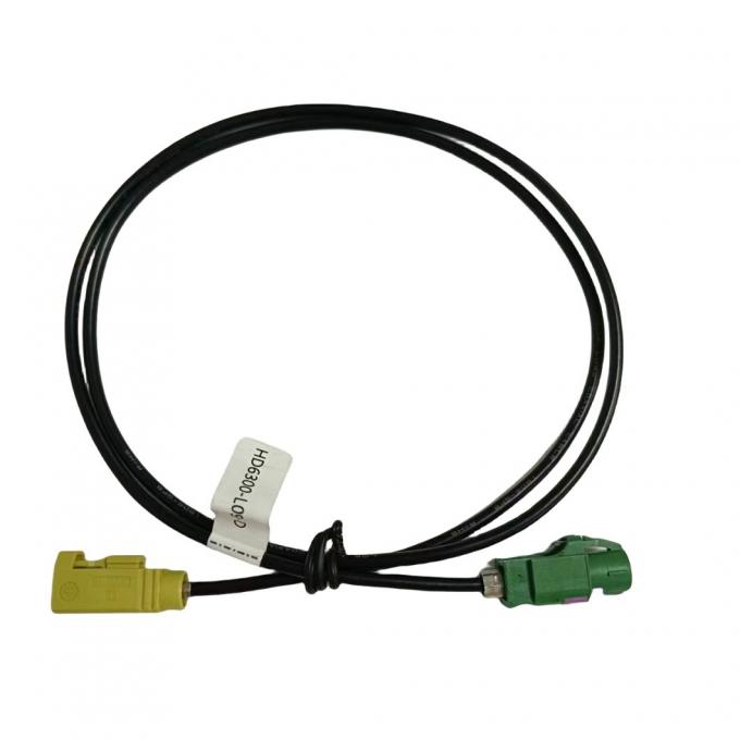 4 pin HSD LVDS Cable Car Audio USB Extension Automotive Wiring Harness For Trum 0