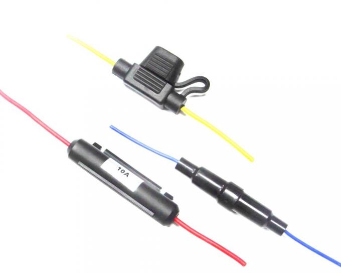 Elettronica in linea porta fusibili per automobili 300V per fusibili in vetro 1