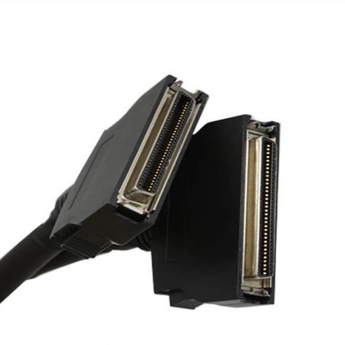 Adattare l'assemblaggio del filo D SUB Cable Shielded Copper Wire SCSI Cable 2