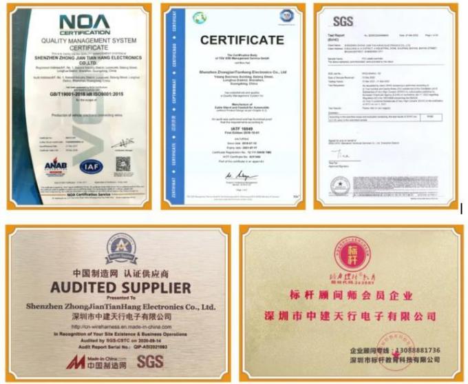 Car Custom Wire Harness Round Micro Fuse Connector Certificato CCC 10