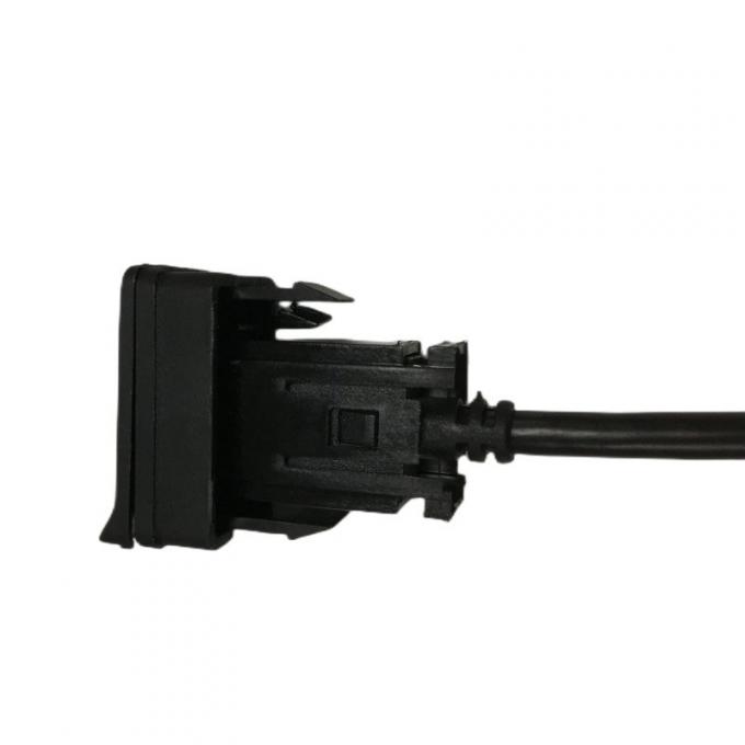 Cable quadrato pannello filo di imbracatura Cable USB auto con copertura anti-polvere 3