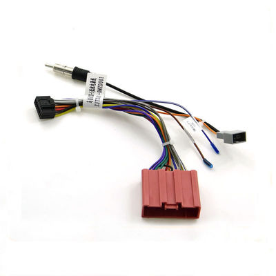 ISO Radio Automobile Wire Harness Modified Car Amplifier Wiring Kit