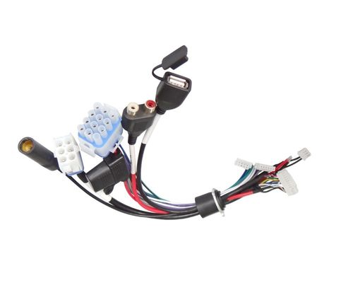 Assetto di cablaggio per auto Lunghezza 150 mm Intrattenimento OEM Certificato FCC