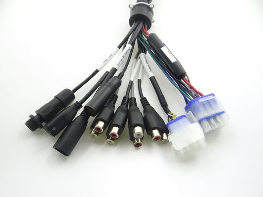 CE Assemblaggio di cavi elettrici Custom Marine Grade Wire Harness Nero