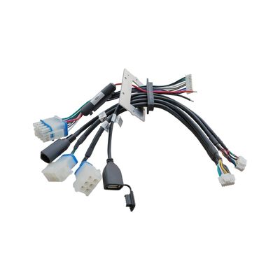 Collegamento personalizzato 12 pin Stereo Arness Nuova energia Pigtail impermeabile