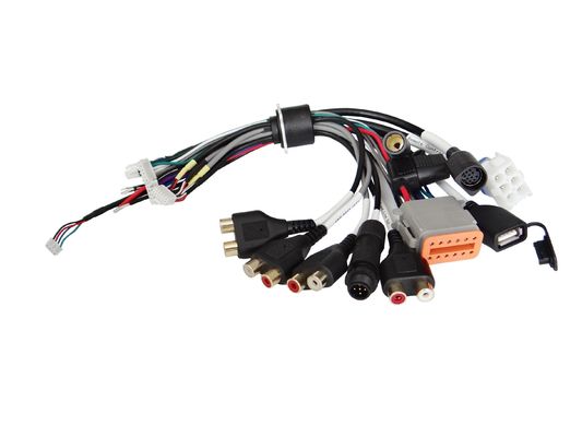 16 Pin Boat Radio Wiring Harness Custom Cable Assembly Certificato ISO