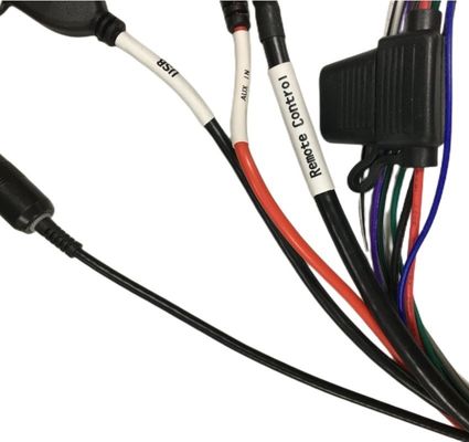 Controllo remoto auto stereo cablaggio presa di guinzaglio personalizzare barca marina