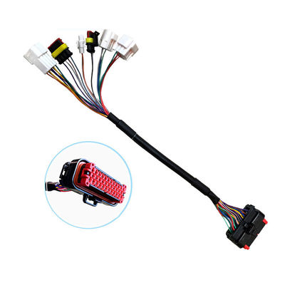Prodotto professionale di imbracature per cablaggi con cavo OBD Y personalizzato 2 Cavo Splitter maschio/femmina