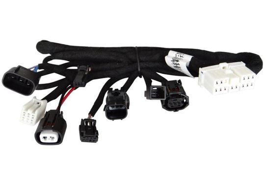 Arnesi di cablaggio multifunzione personalizzati Arnesi di intrattenimento specifici per cavi OBD