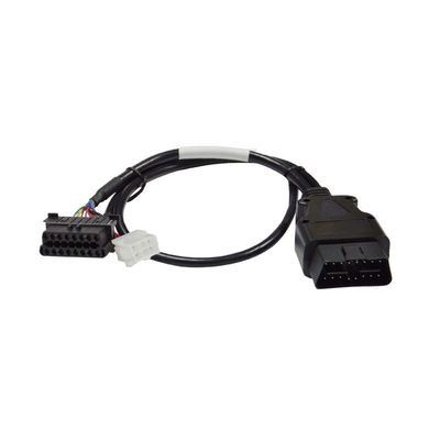 Cablaggio personalizzato dell'adattatore diagnostico diagnostico automobilistico del connettore della spina OBD