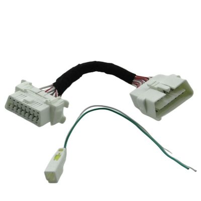 Cablaggio personalizzato dell'adattatore diagnostico diagnostico automobilistico del connettore della spina OBD