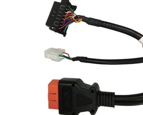 Personalizzare cablaggio imbracatura manutenzione auto 2 maschio a 1 femmina BMW 16 pin cavo OBD