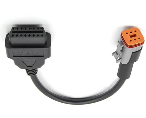 CE Tractor Wiring Harness 4 Pin Male OBD Wire Harness Car Diagnostic Tool