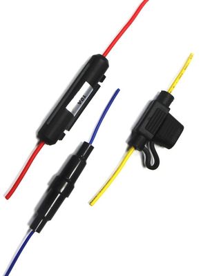 Elettronica in linea porta fusibili per automobili 300V per fusibili in vetro