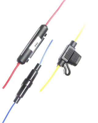 Elettronica in linea porta fusibili per automobili 300V per fusibili in vetro