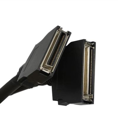Adattare l'assemblaggio del filo D SUB Cable Shielded Copper Wire SCSI Cable