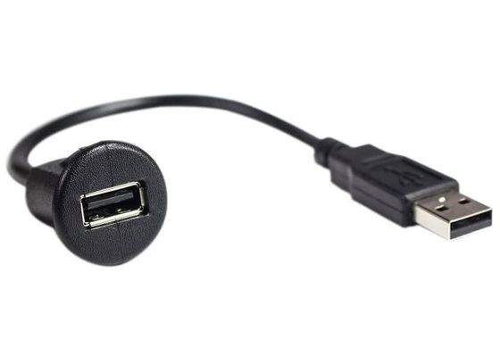 Voltage 24V USB Dash Mount Adapter per veicoli, biciclette, motociclette