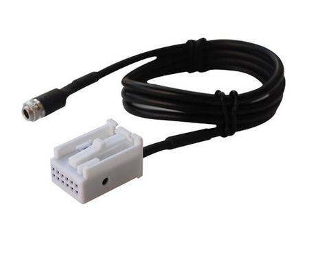 Y Splitter Cable Wire Harnesses Audio Cable Headset 3,5 mm 2 Male Mic Cable