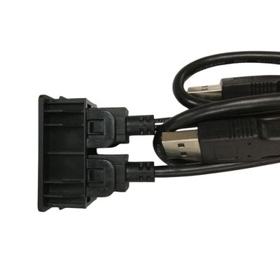Car USB caricabatterie cablo cablaggio personalizzato per Mitsubishi Dash Mount