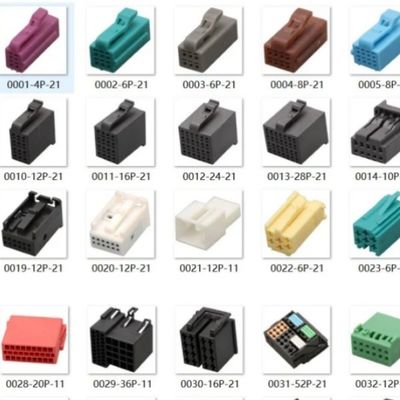 Cavi isolanti in PVC Armature di filo 2-50 pin connettori di filo personalizzabili