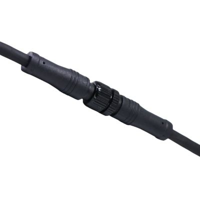 Cavo M12 maschio rettilineo per apparecchiature LED / dispositivi medici OEM