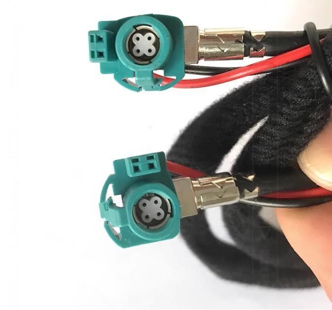1m Hsd Custom LVDS Cable Female To Female Auto Video Estensione angolo destro Per BMW