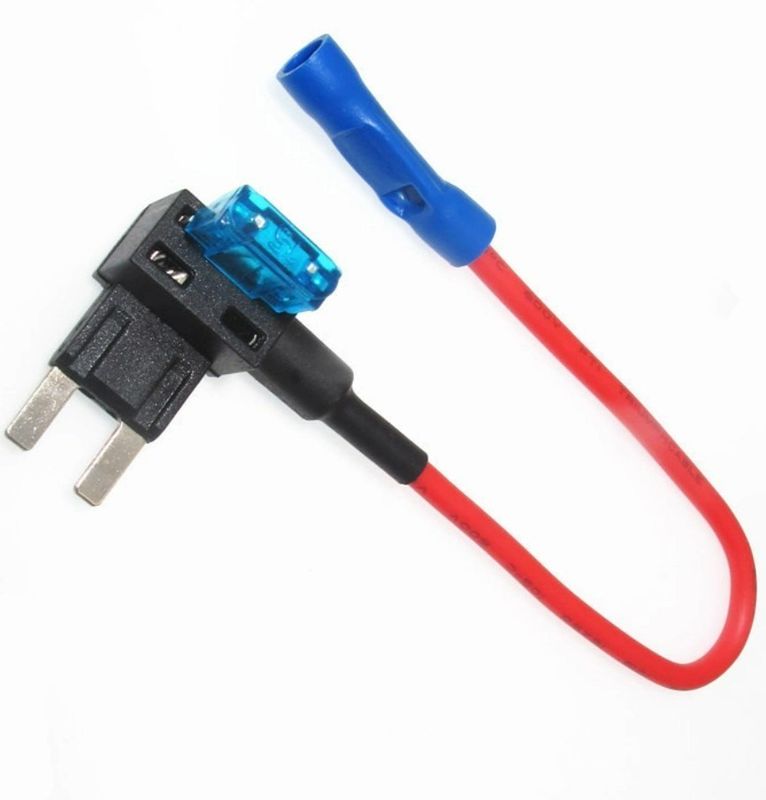 Carburante per auto Mini Blade Fuse Add-A-Circuit Fuse Tap Adapter 12V