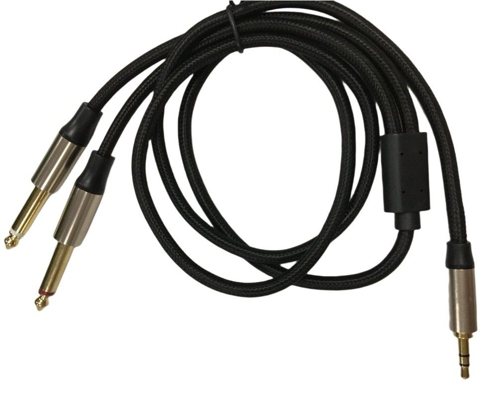 OEM Assemblea di cablaggio automatico Mono 6.5 Jack per stereo 3.5 Jack cavo audio