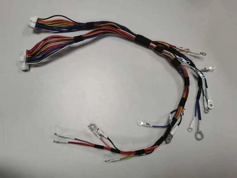 Bianco Nero UL Certificato Custom Wire Harness con 22AWG Temperature Range -20oC-85oC 300V